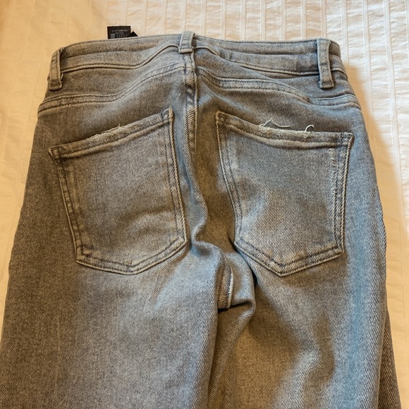 Zara distressed grey jeans - Picture 3 of 3